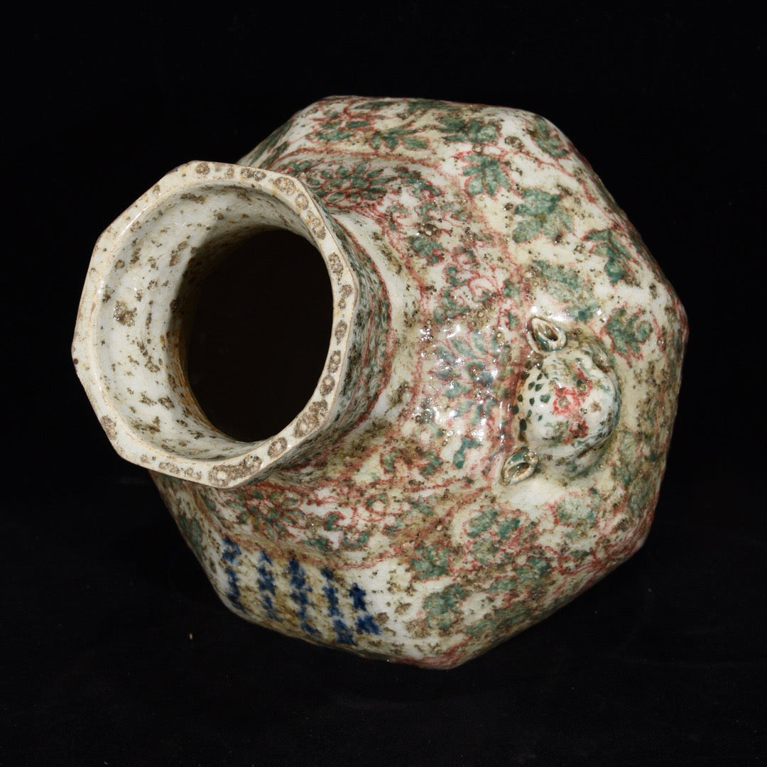 Chinese antique animal head jar