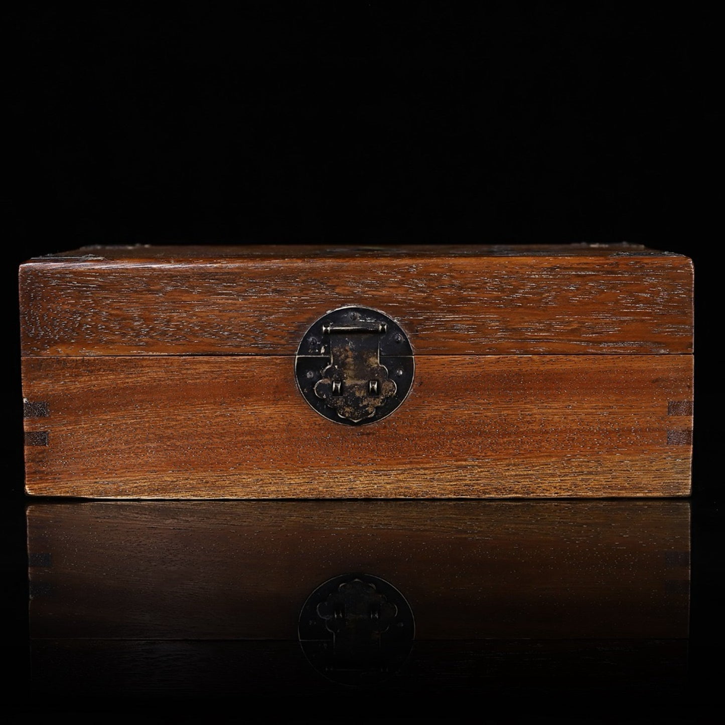 Chinese antique rosewood jewelry box