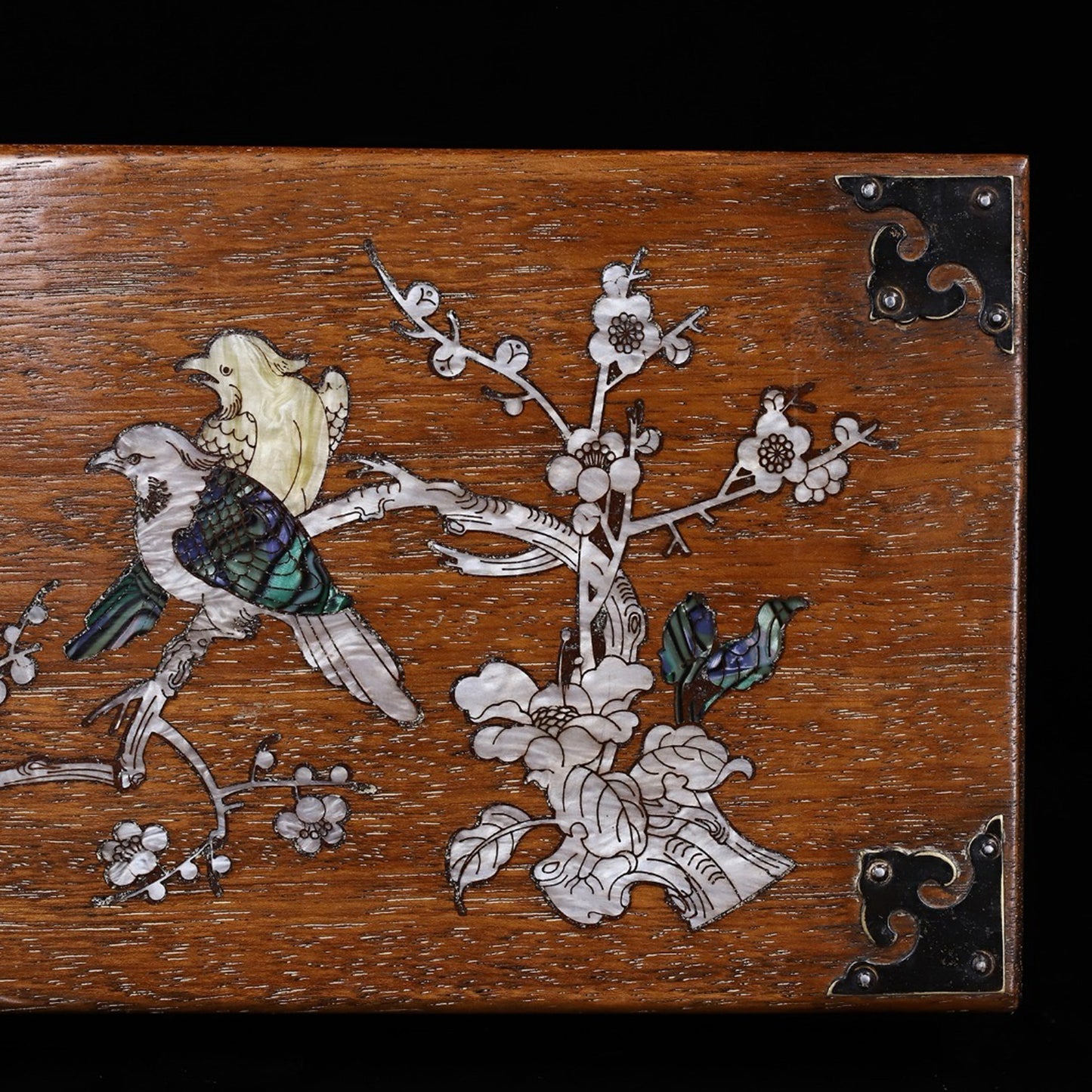 Chinese antique rosewood jewelry box