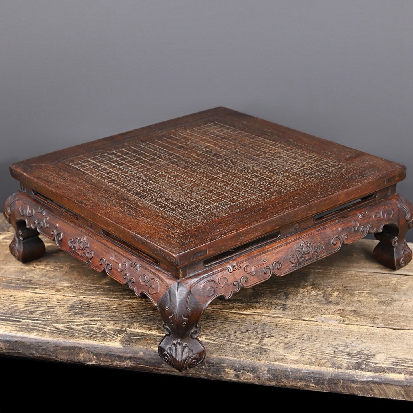 Chinese antique rosewood Go table