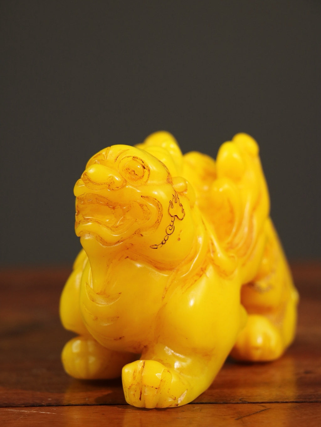 Tianhuangshi Divine Beast Pixiu Hand Handle