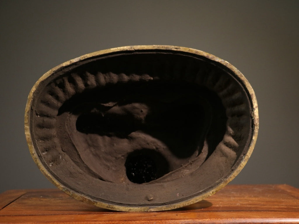 A pure copper cloisonn é Buddha statue of Vajrasattva