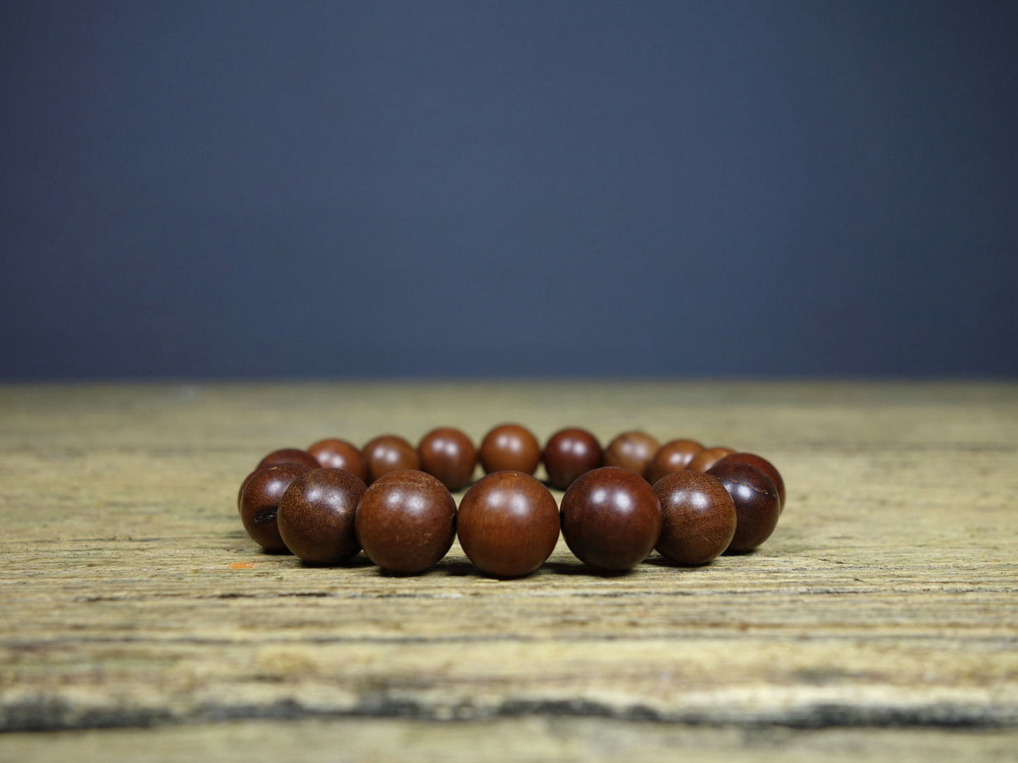 Chinese Antique Thunderbolt Wooden Bracelet