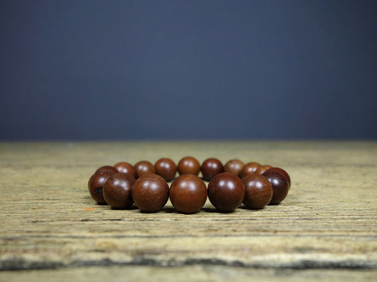 Chinese Antique Thunderbolt Wooden Bracelet