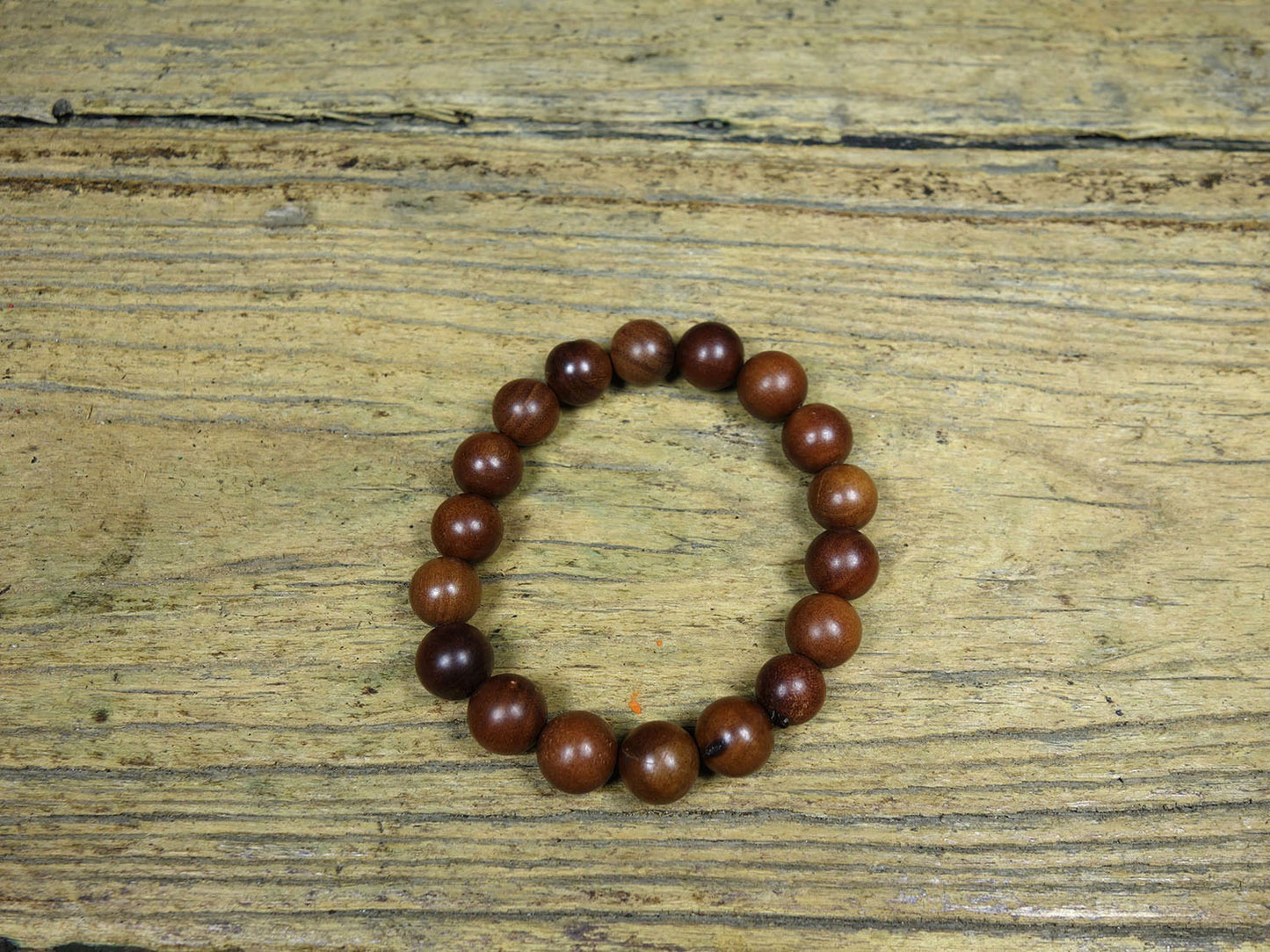 Chinese Antique Thunderbolt Wooden Bracelet