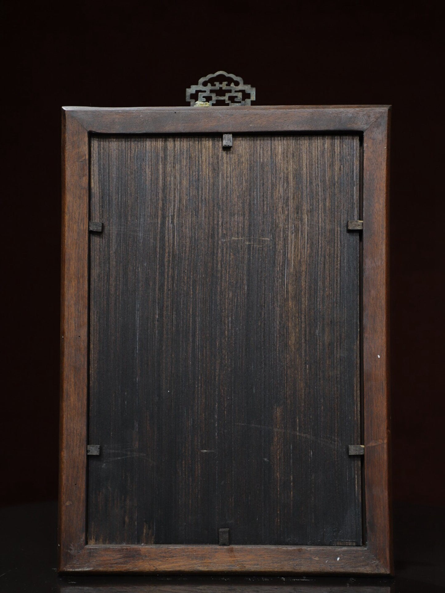 Chinese antique pure copper [Yellow God of Wealth] thangka
