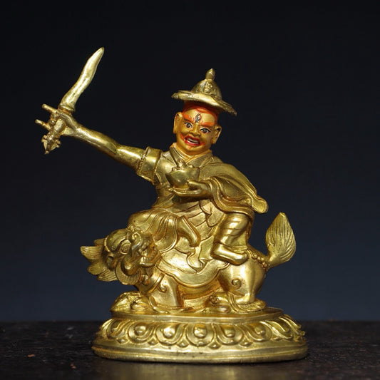Chinese antique pure copper Buddha statue