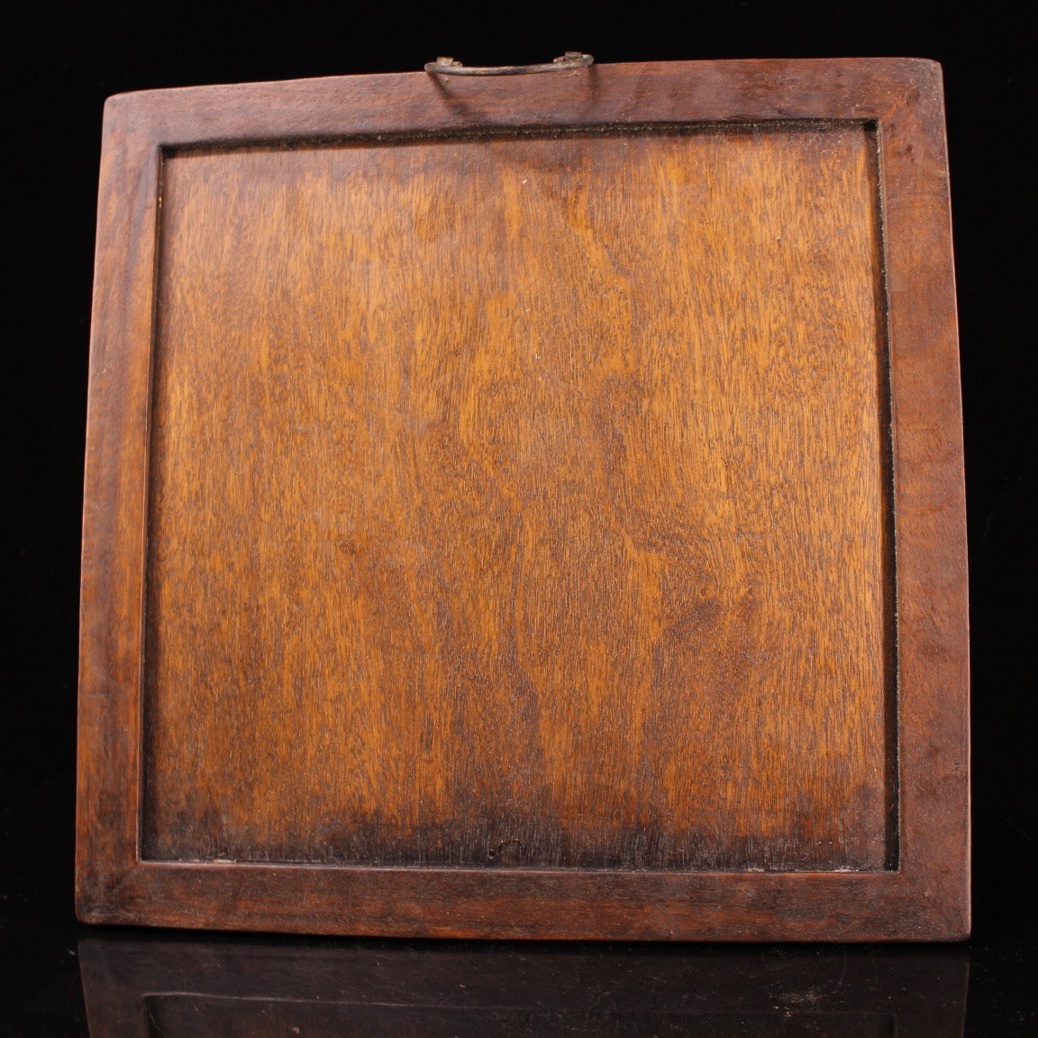 Chinese antique rosewood handmade inlaid shell hanging screen