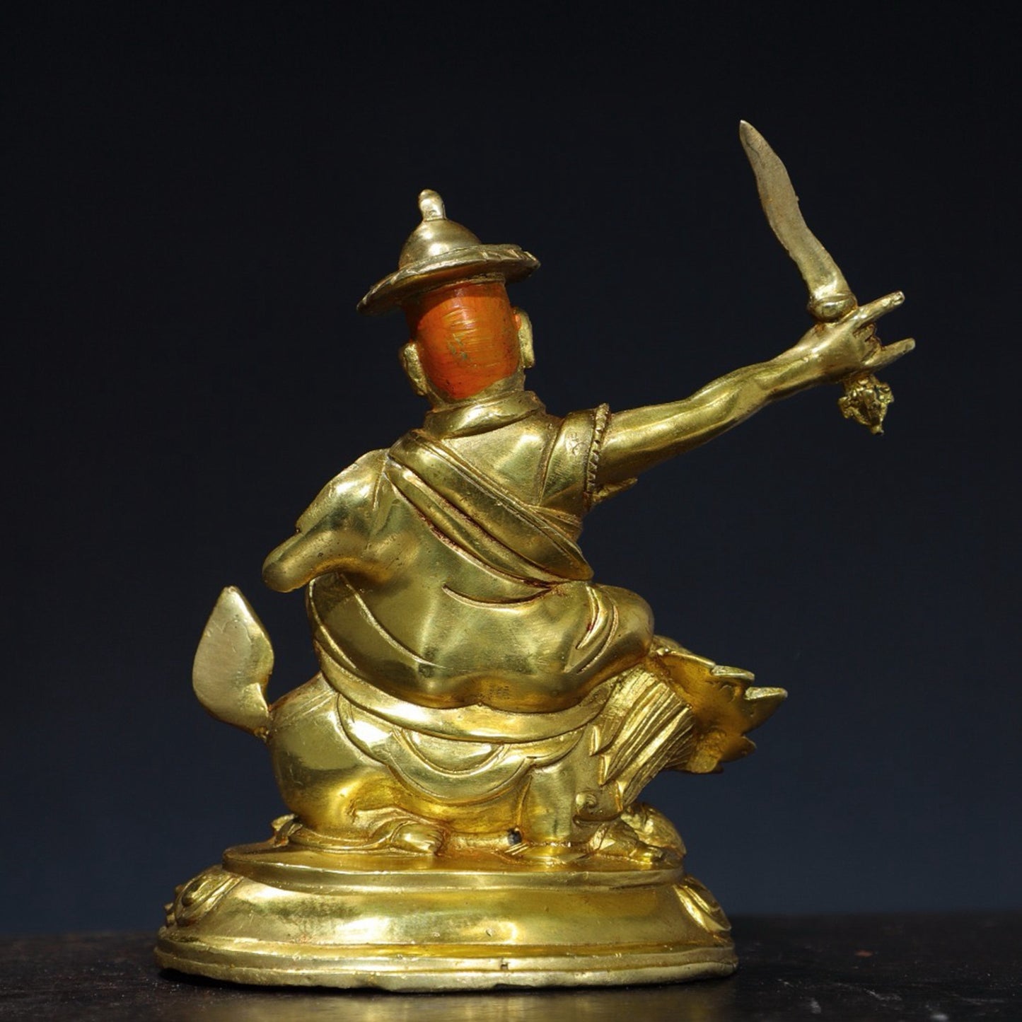 Chinese antique pure copper Buddha statue