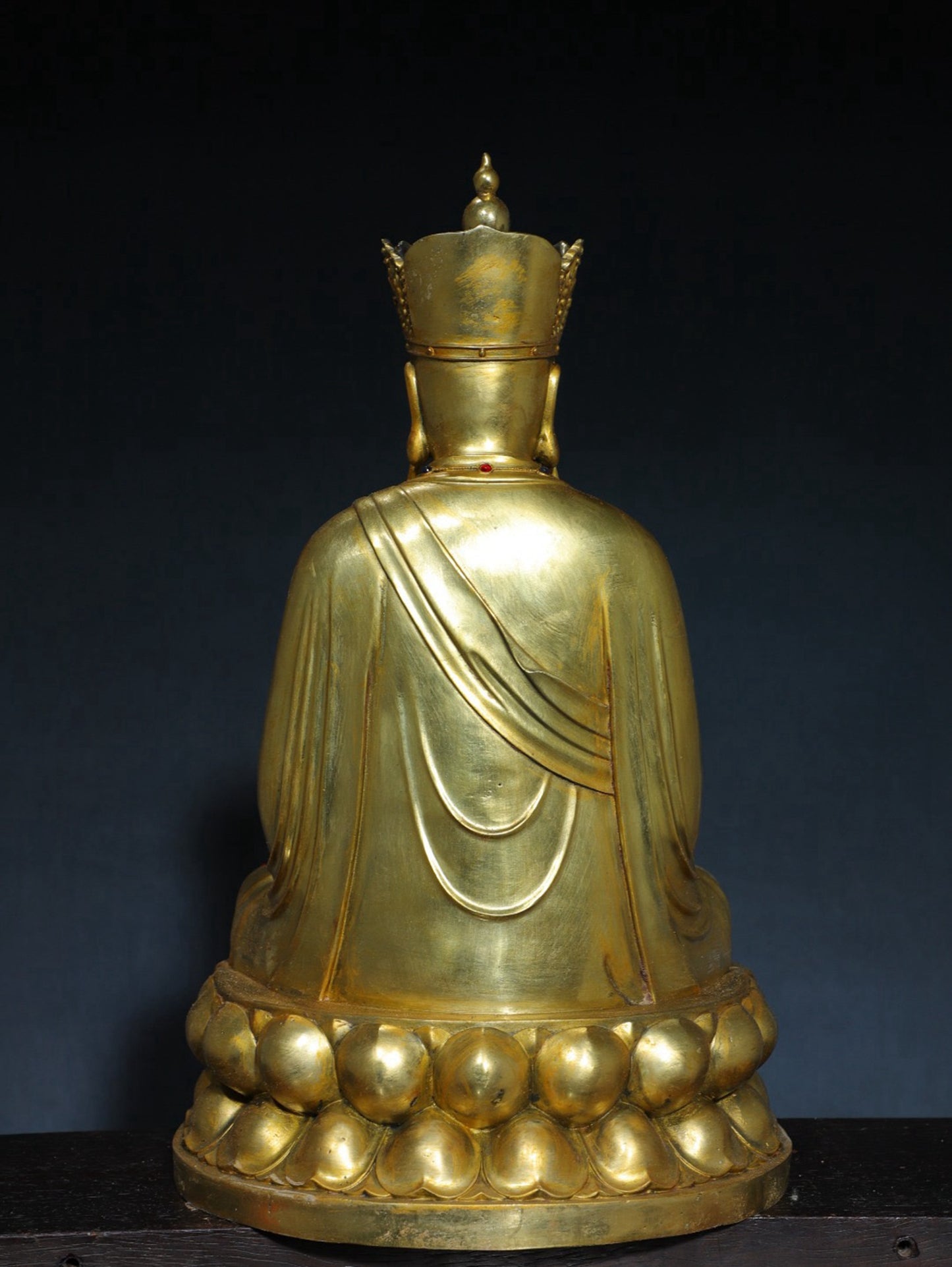 Chinese antique pure copper Buddha statue