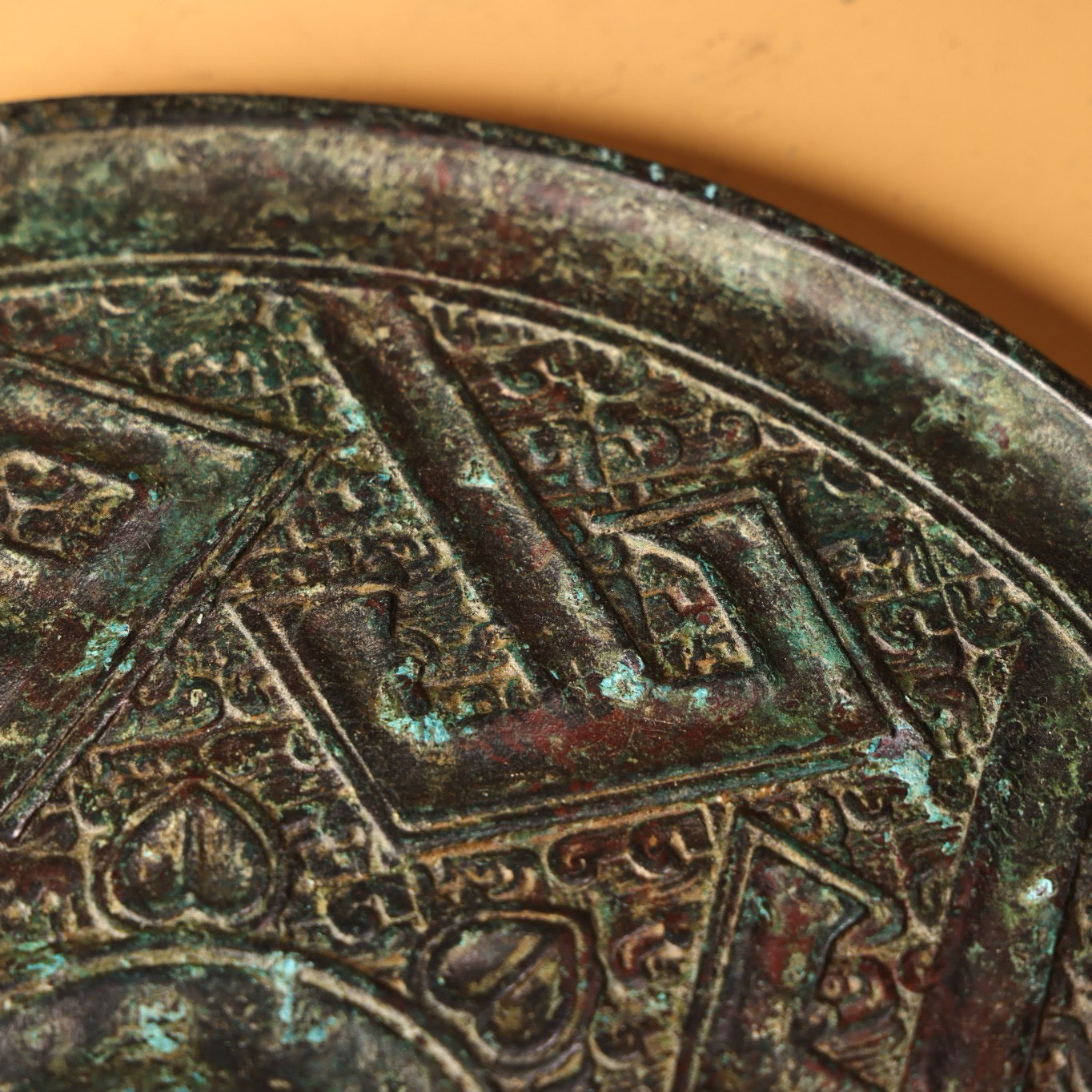 Chinese Antique Collection Pure Copper All Copper Bronze Mirror