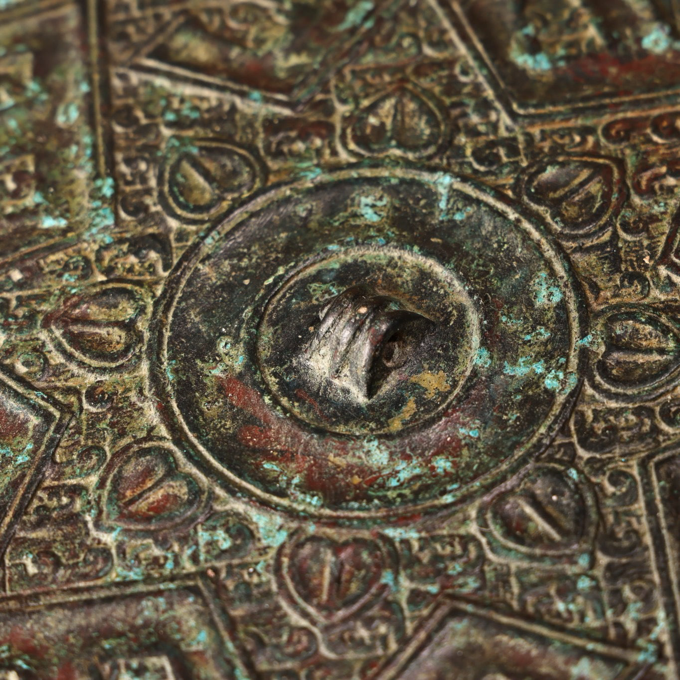 Chinese Antique Collection Pure Copper All Copper Bronze Mirror