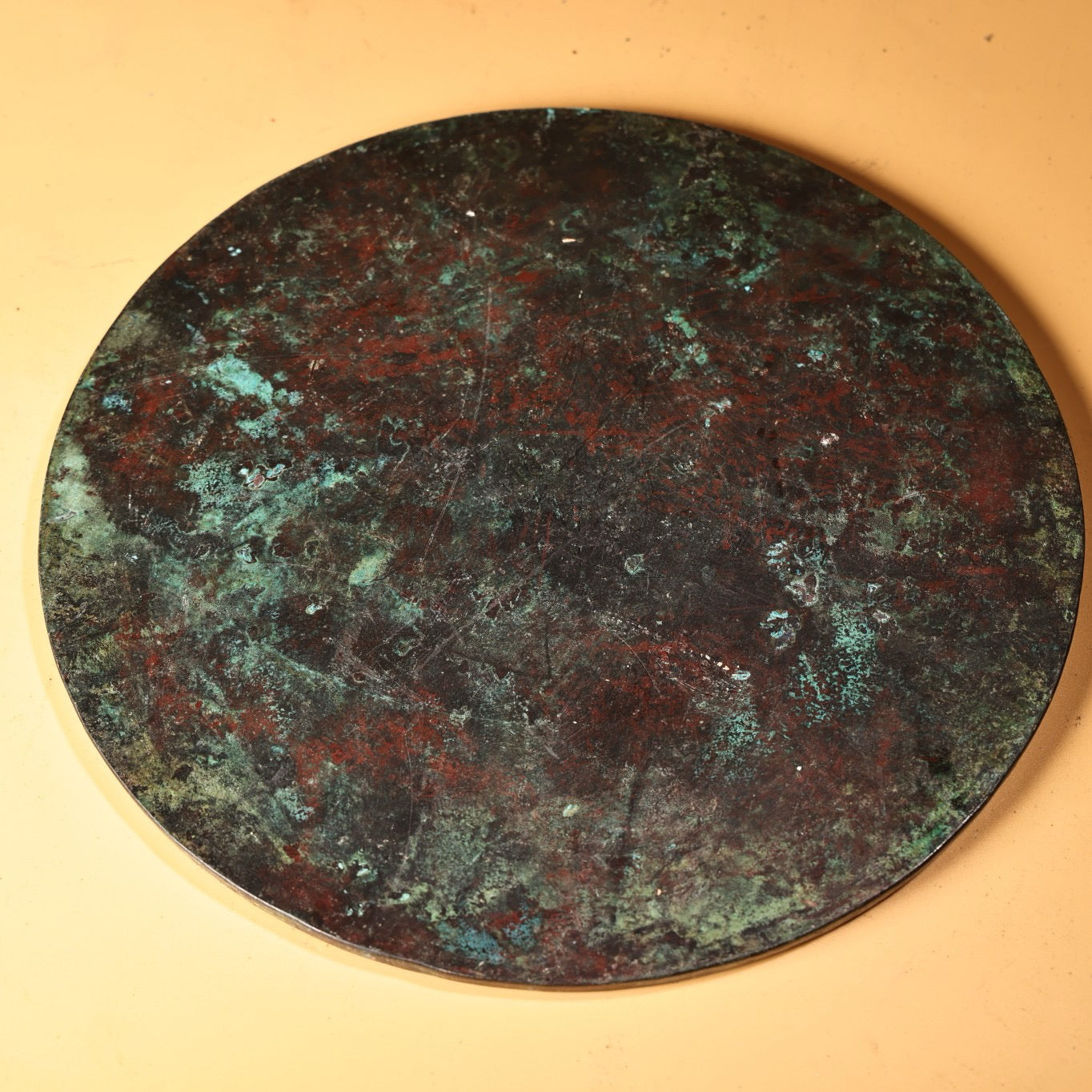 Chinese Antique Collection Pure Copper All Copper Bronze Mirror