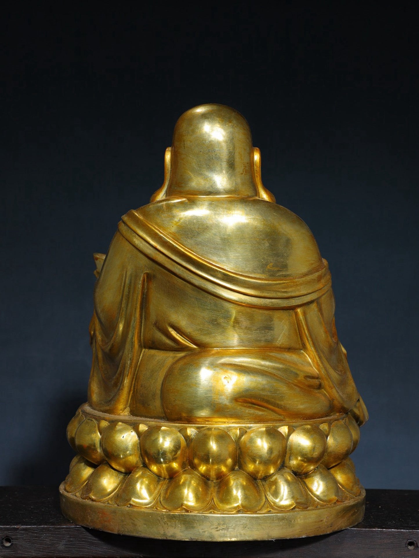 Chinese antique pure copper Buddha statue