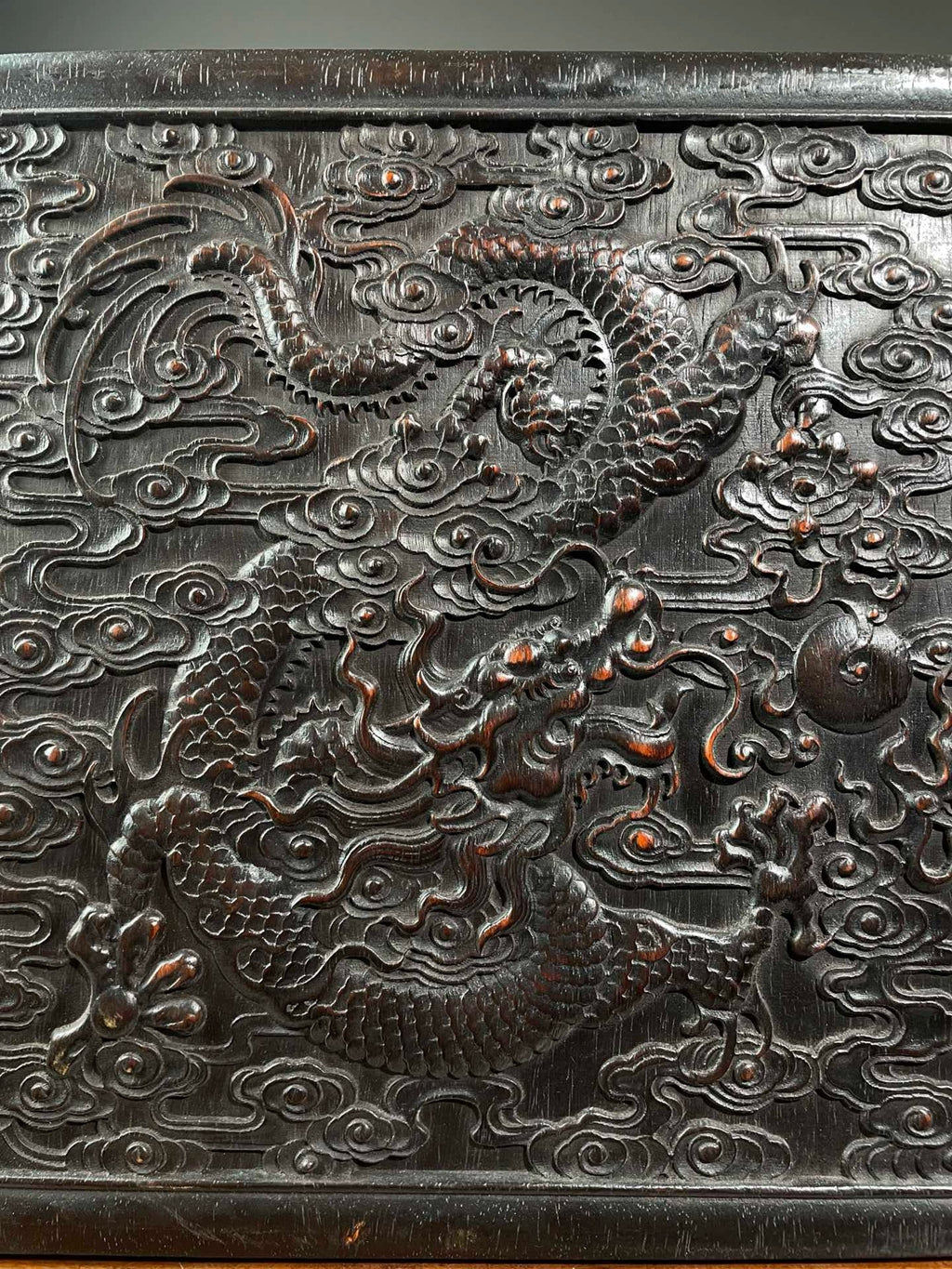 Pear wood handmade carved hanging screen ornaments