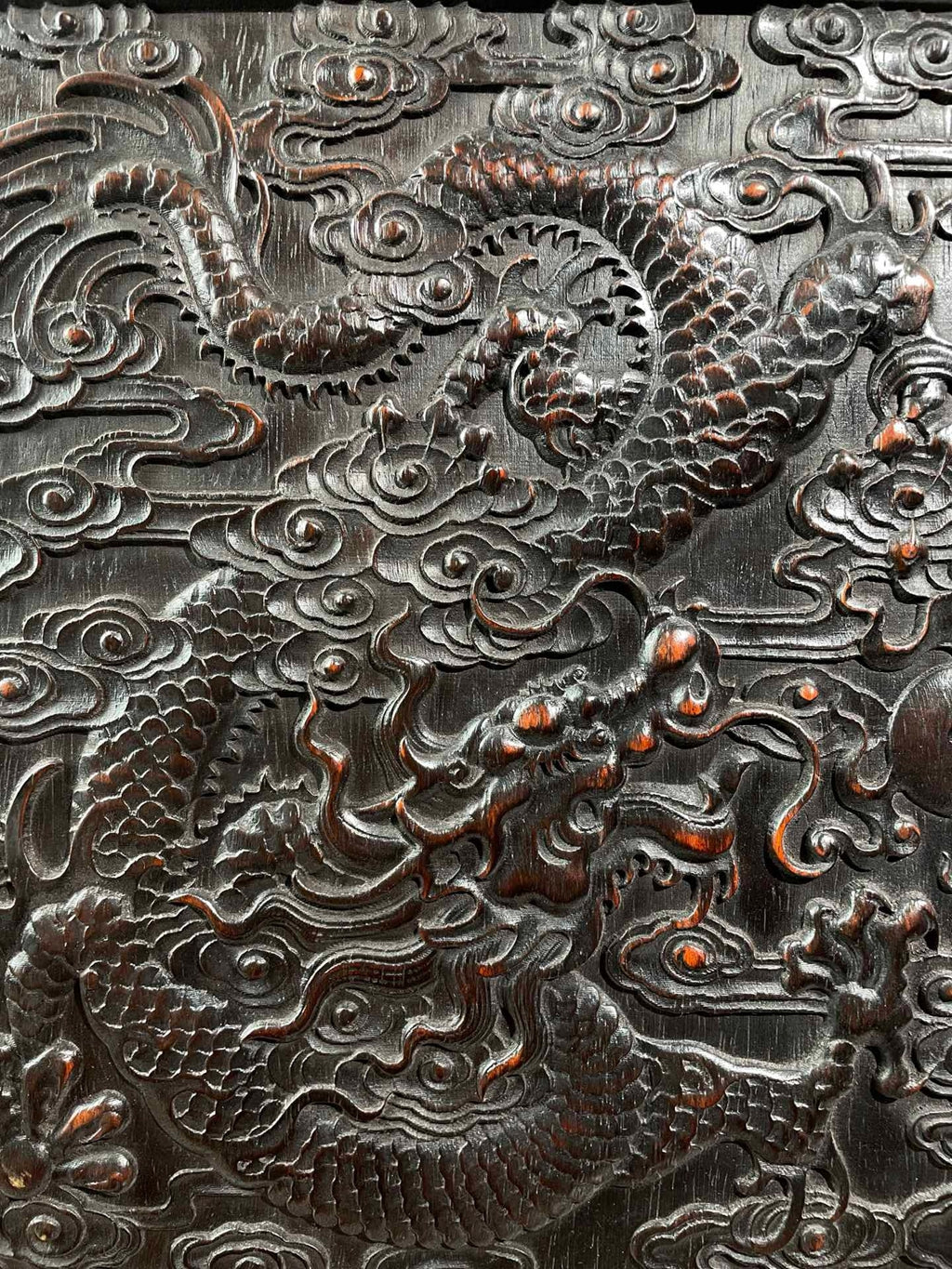 Pear wood handmade carved hanging screen ornaments