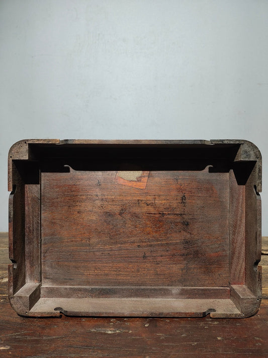 Pear wood jewelry box