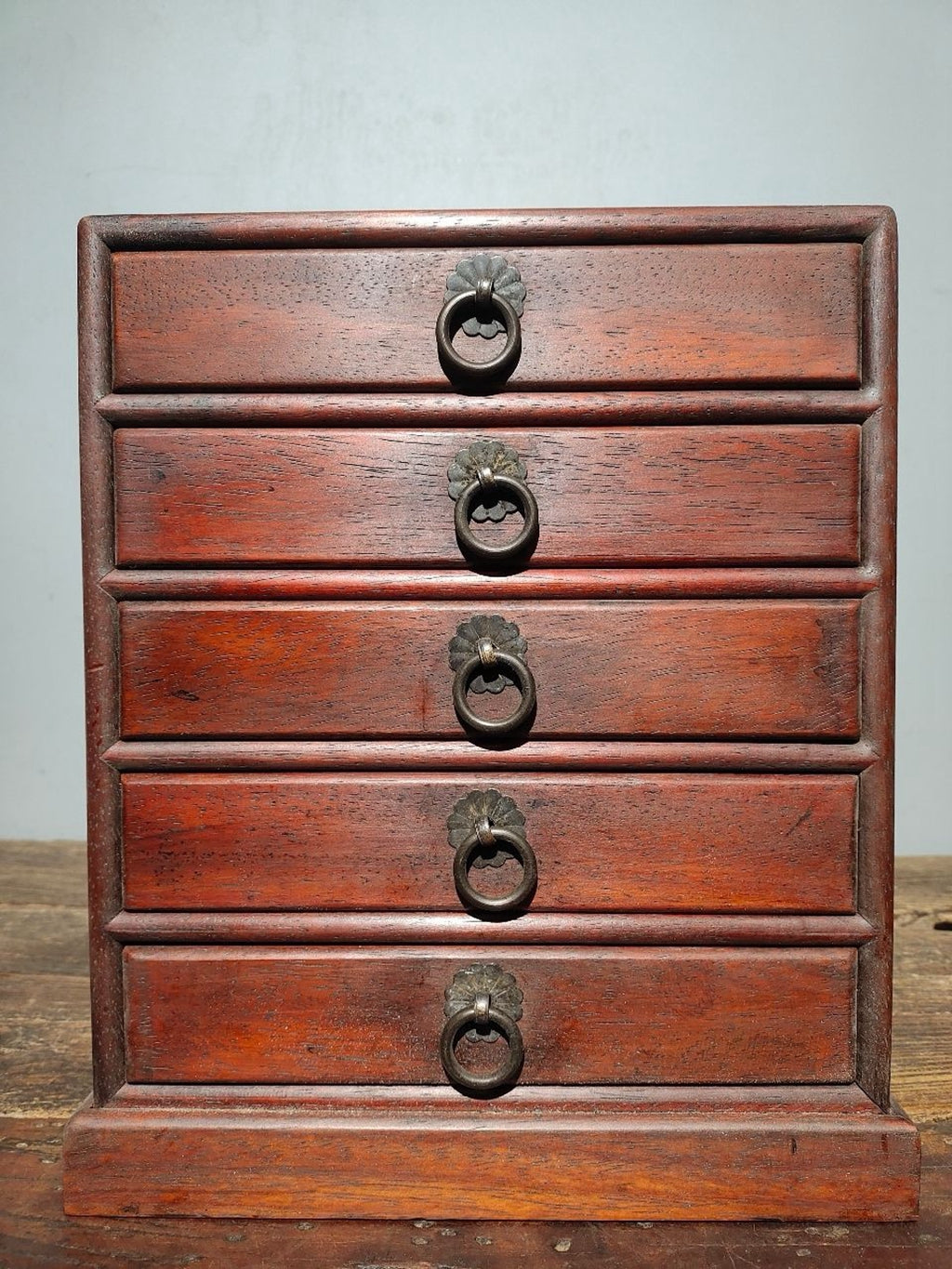 Pear wood jewelry box
