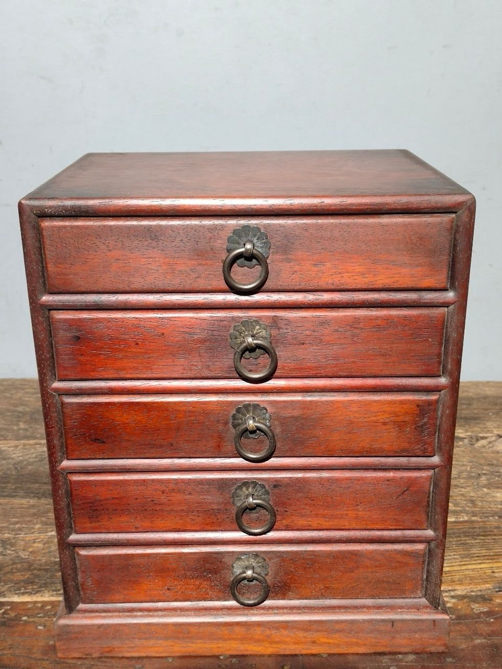 Pear wood jewelry box