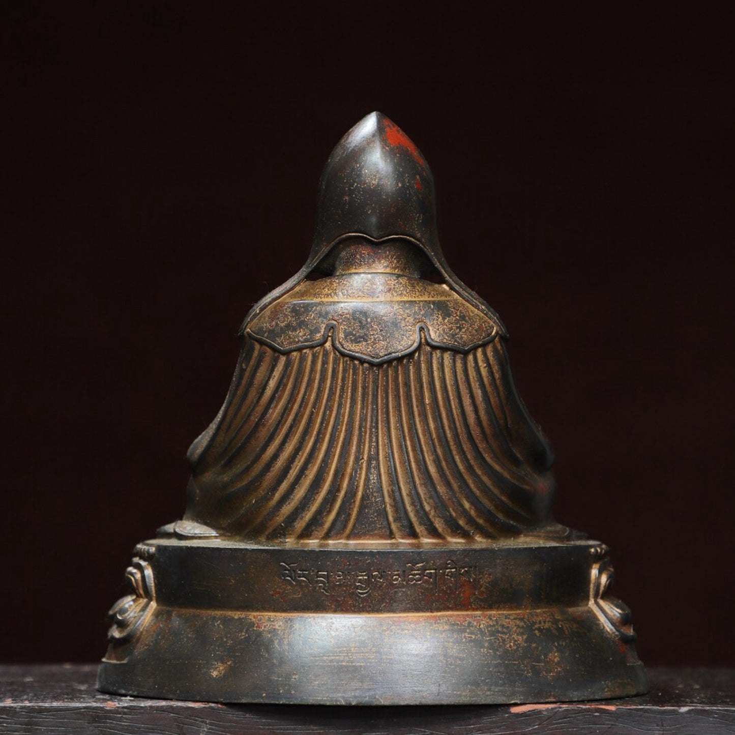 Chinese antique pure copper statue of the master Buddha