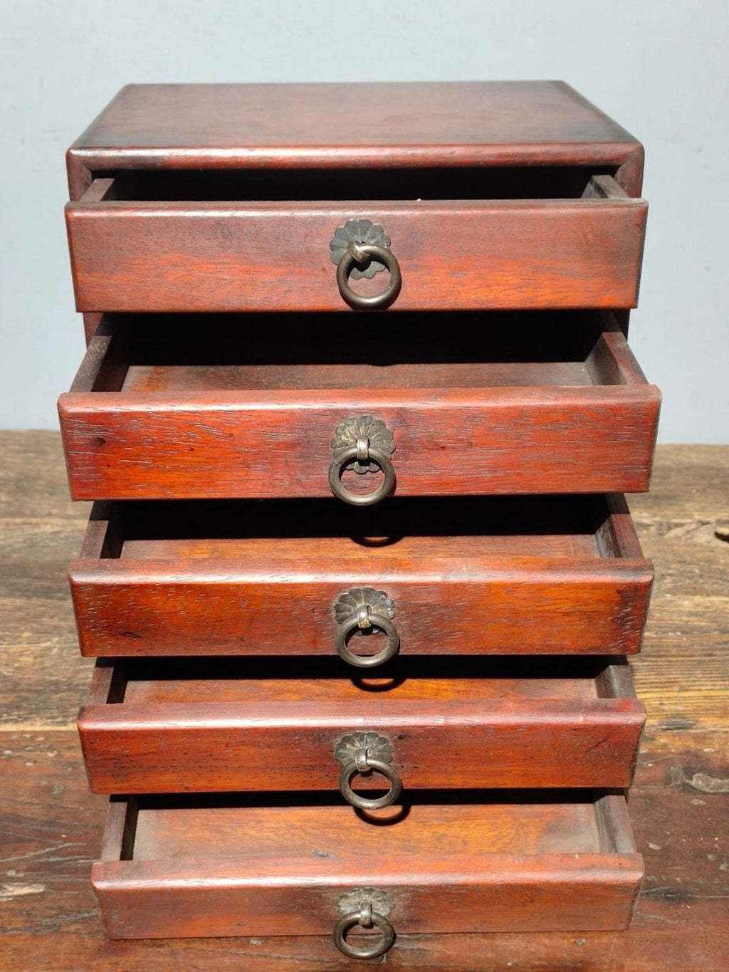 Pear wood jewelry box