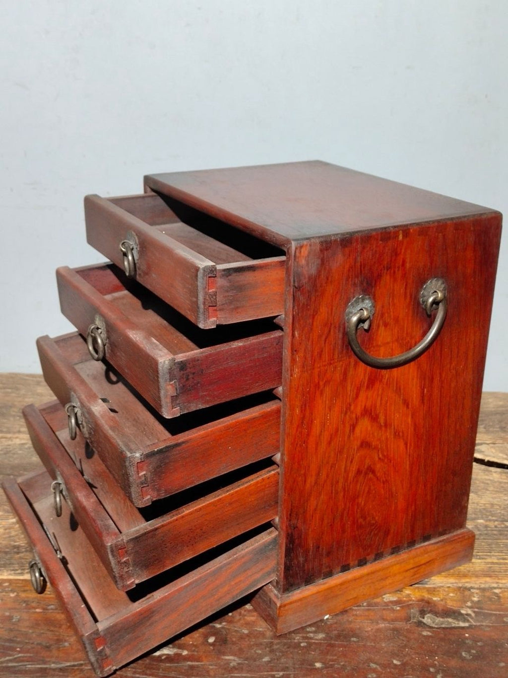 Pear wood jewelry box