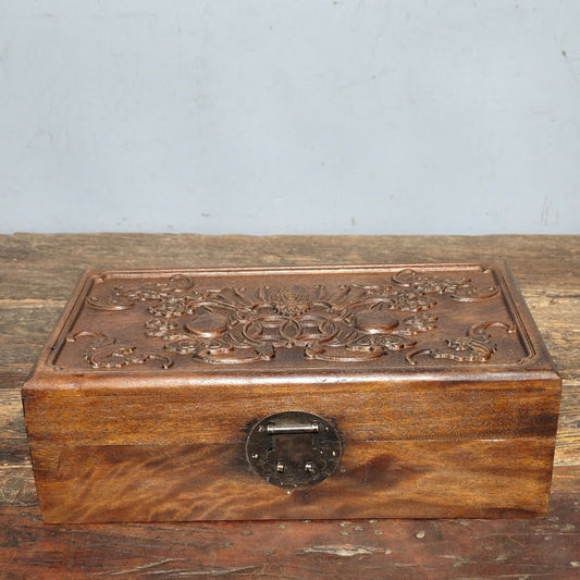 Pear wood jewelry box