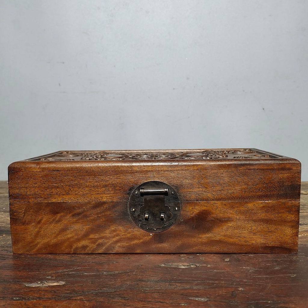 Pear wood jewelry box