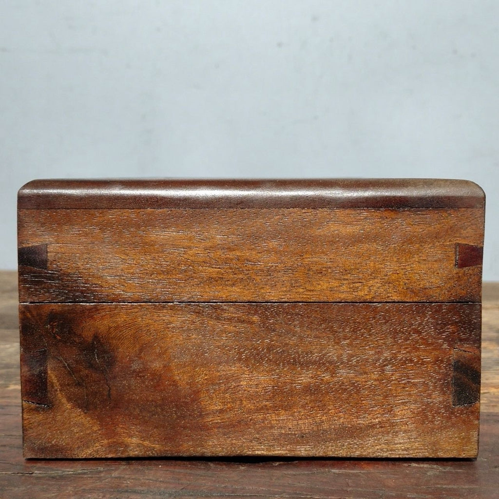 Pear wood jewelry box