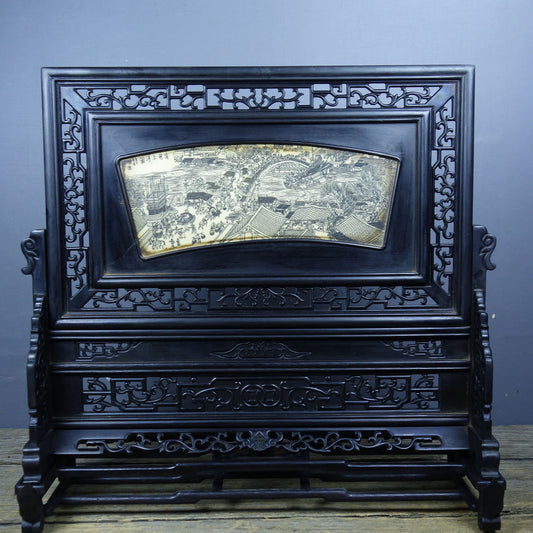 Chinese antique screen ornaments