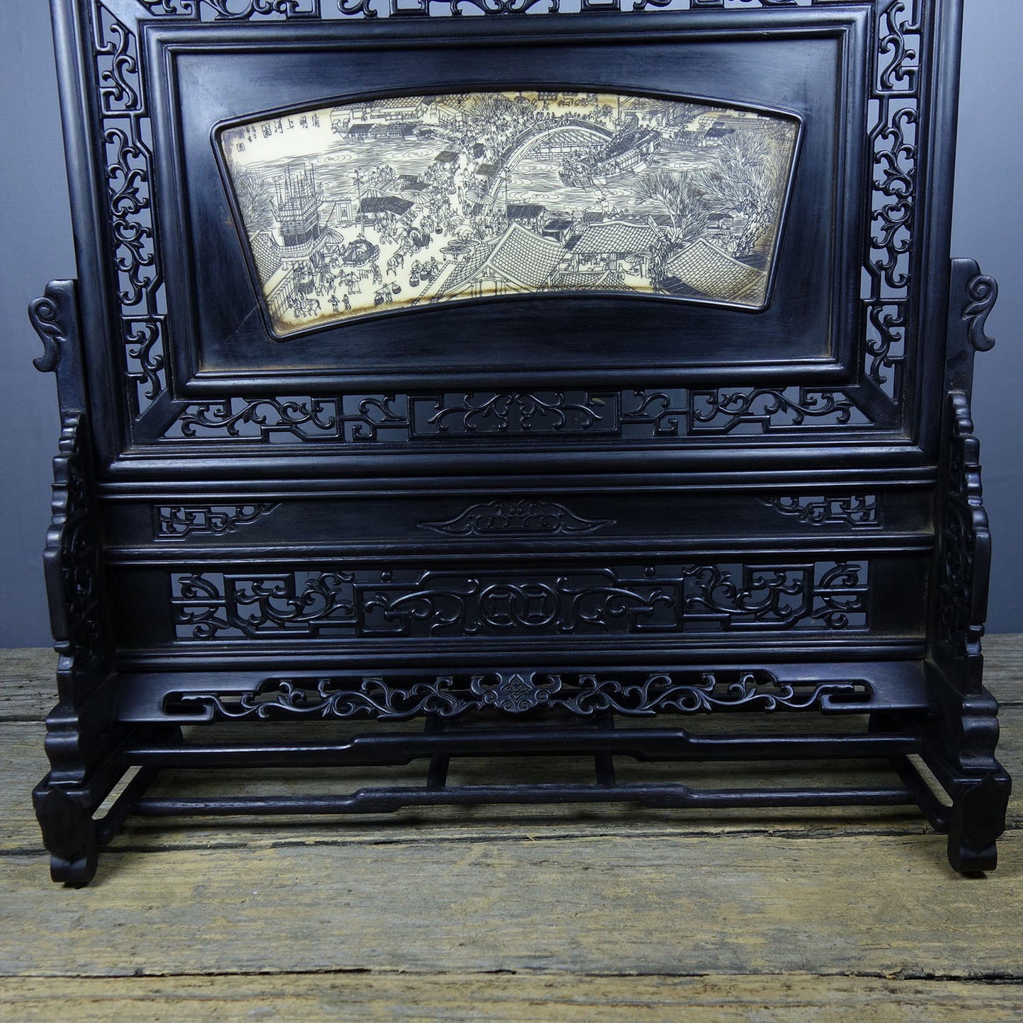 Chinese antique screen ornaments