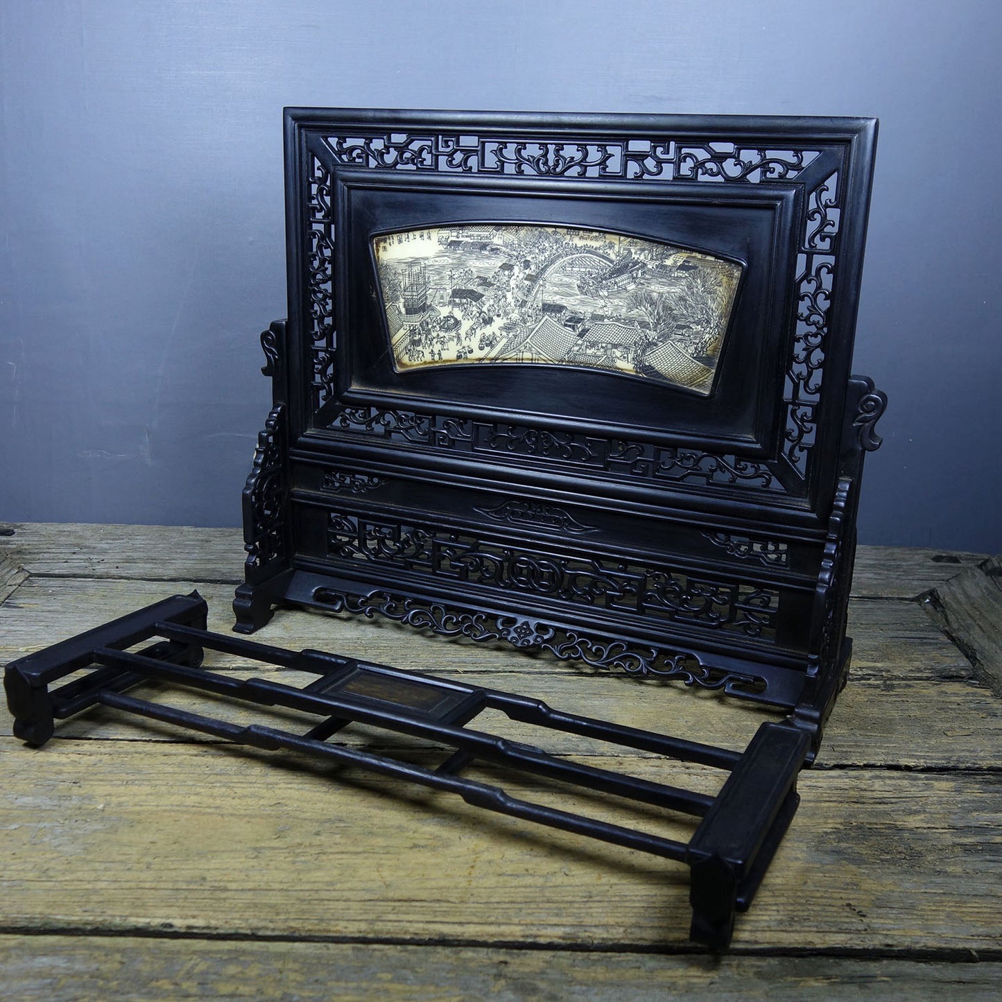 Chinese antique screen ornaments