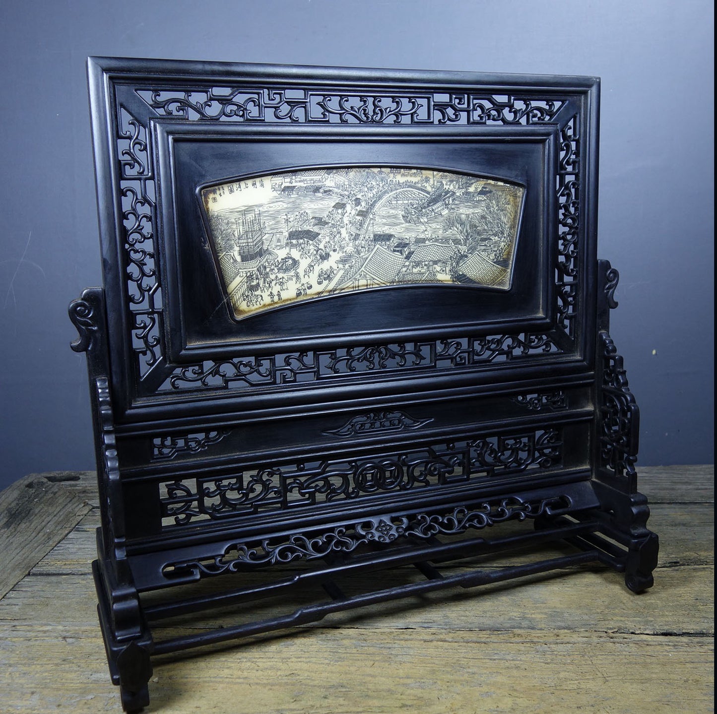 Chinese antique screen ornaments