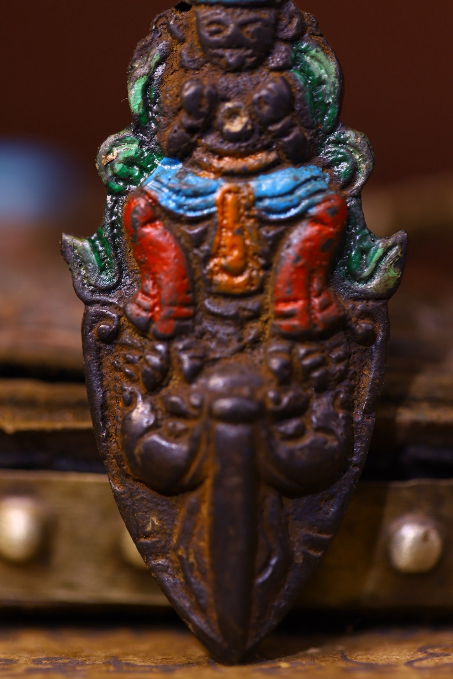 Chinese antique pure copper Zakiram