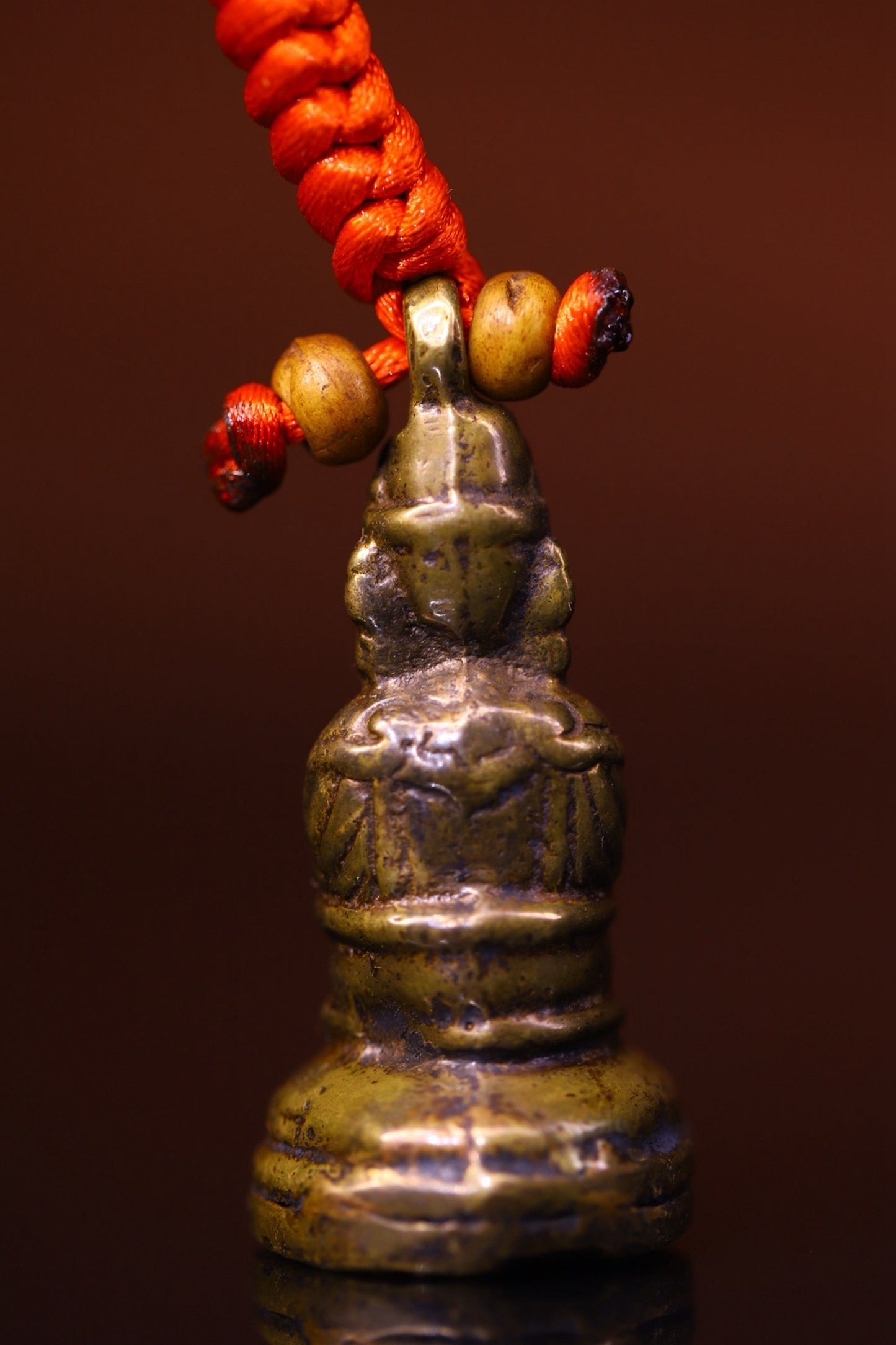 Chinese antique pure copper printing method