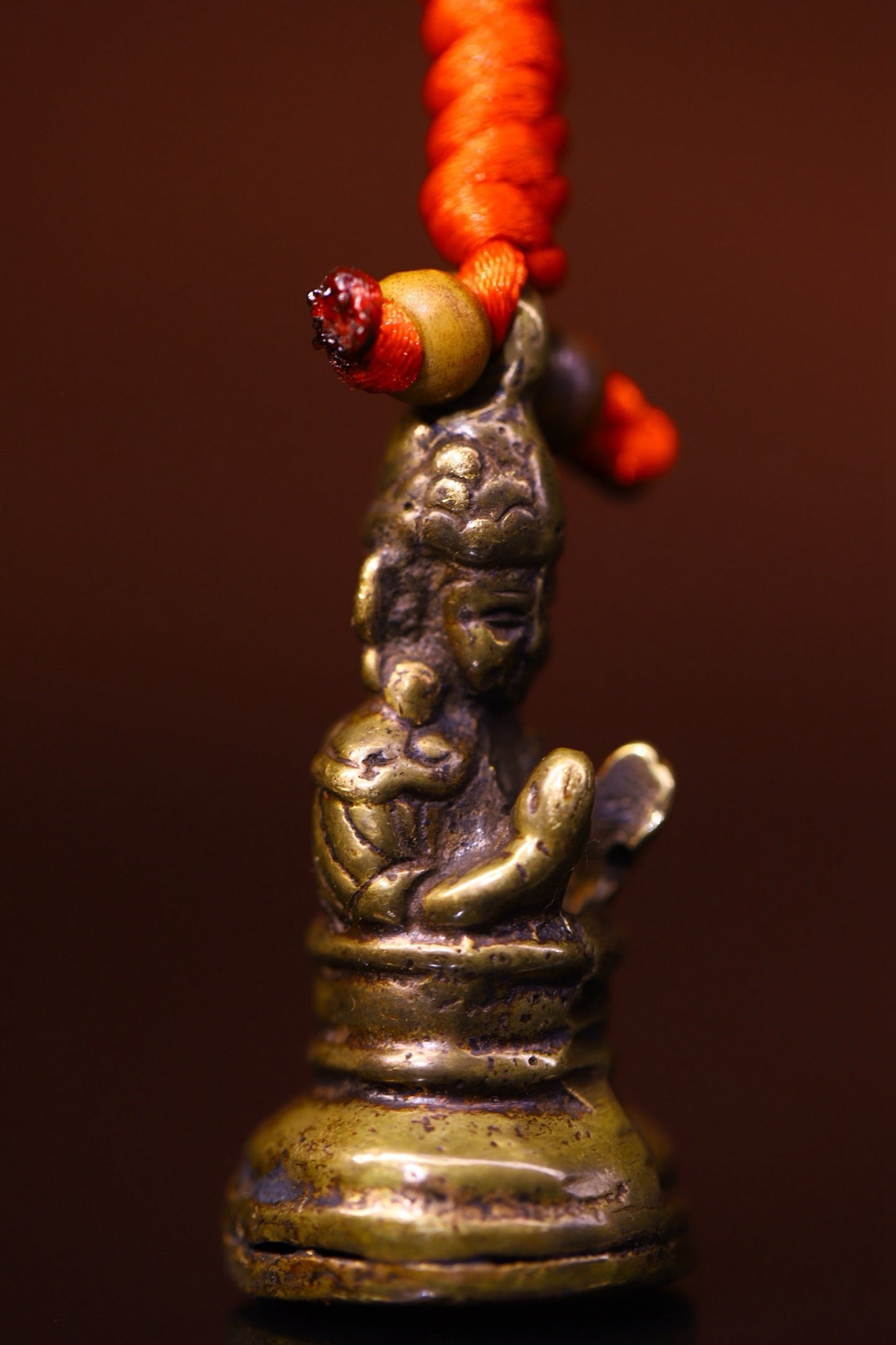 Chinese antique pure copper printing method