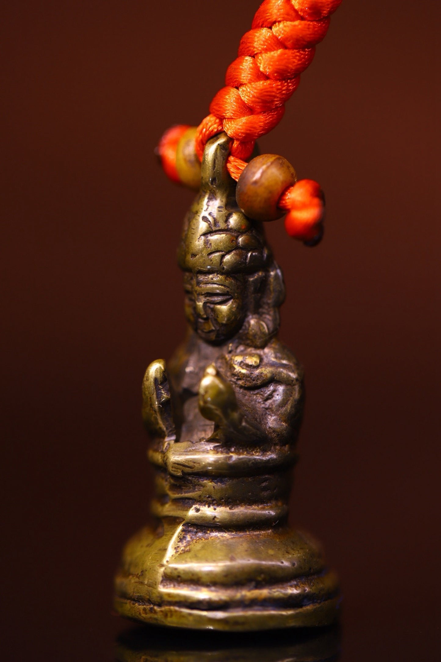 Chinese antique pure copper printing method
