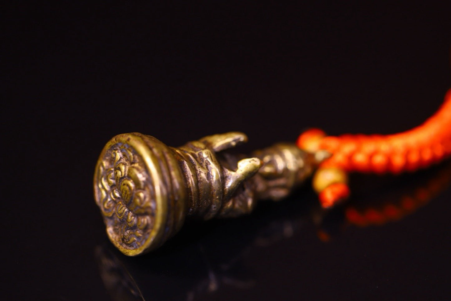 Chinese antique pure copper printing method