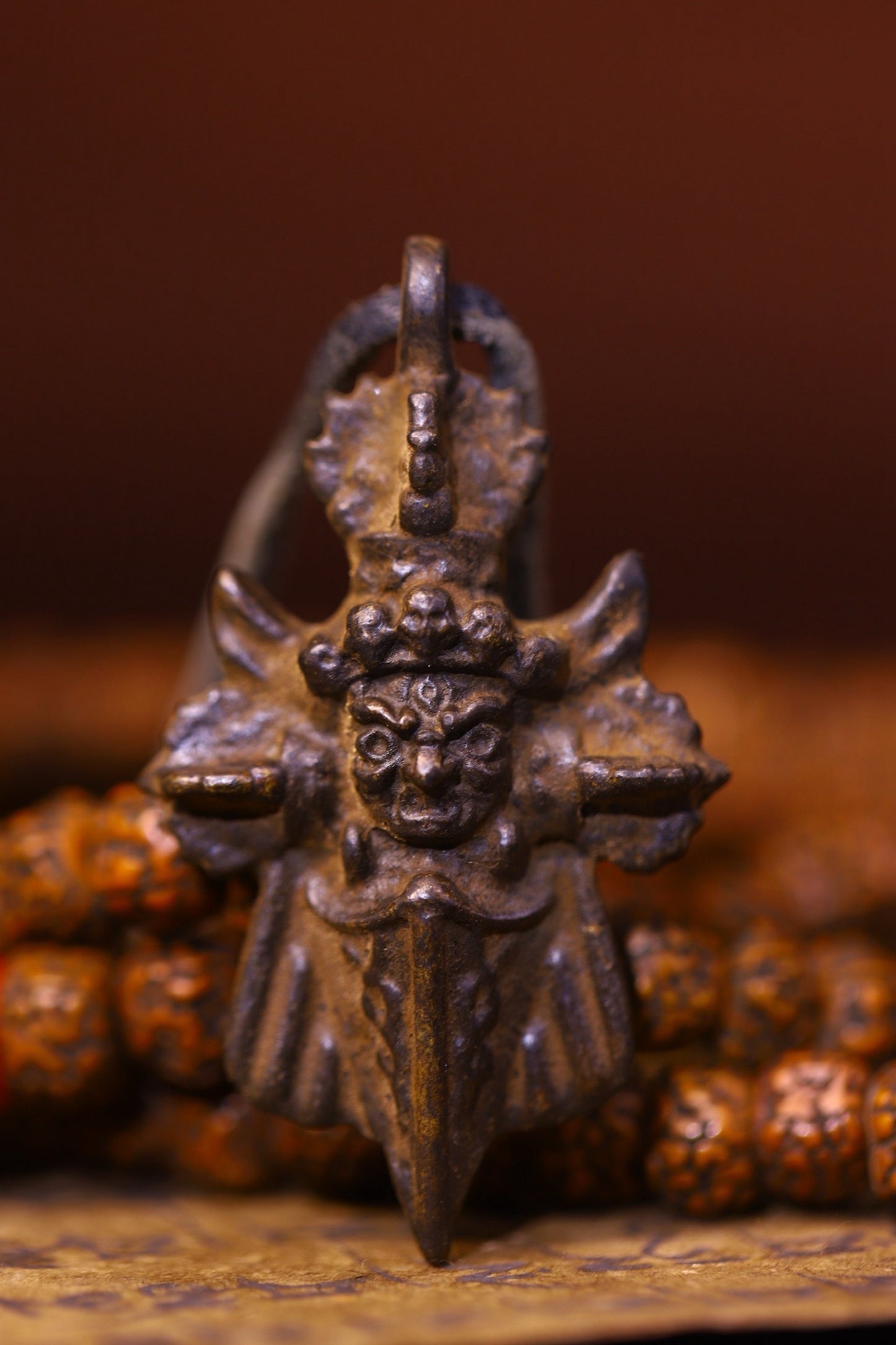 Chinese antique pure copper artifacts