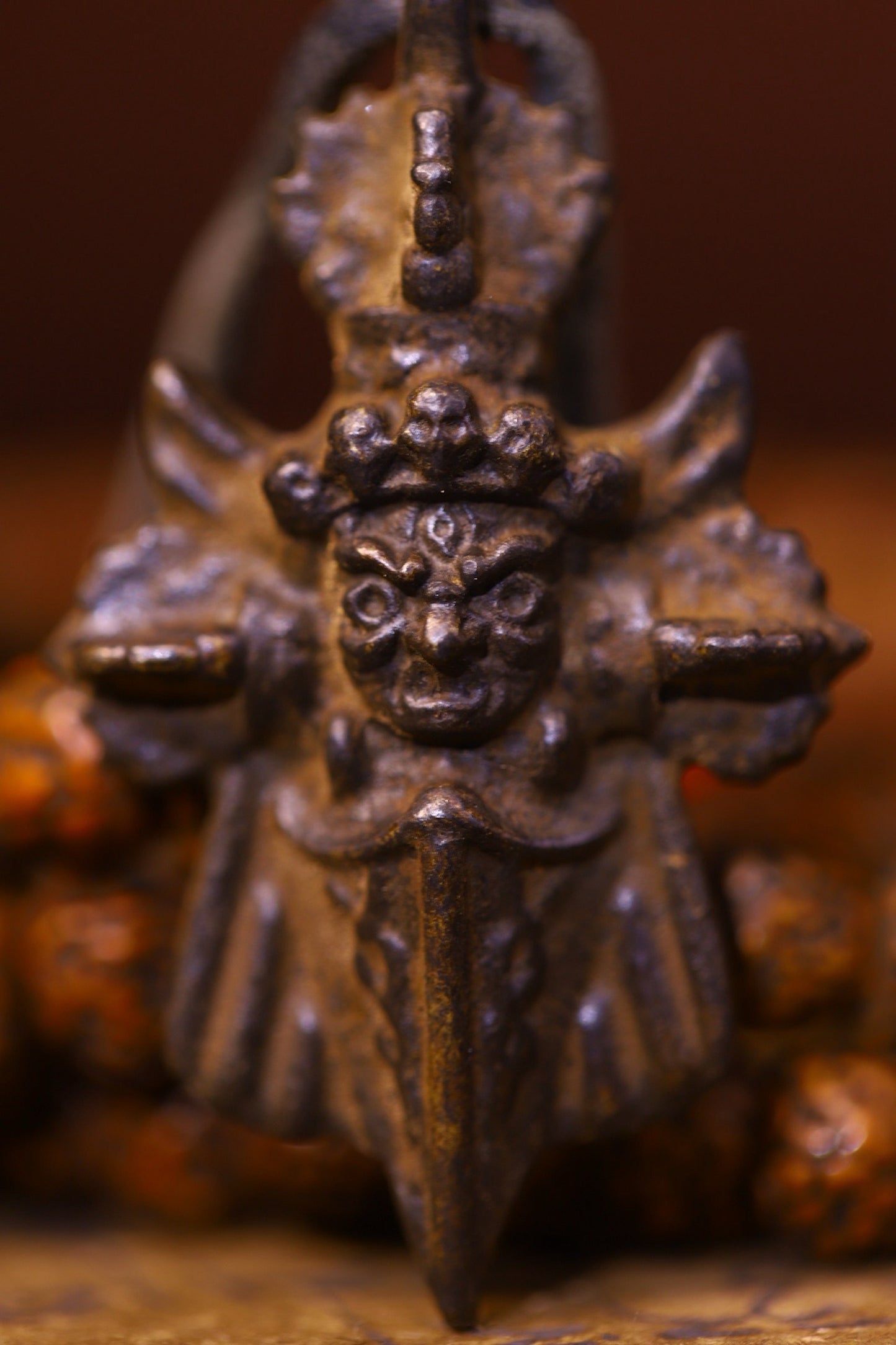 Chinese antique pure copper artifacts