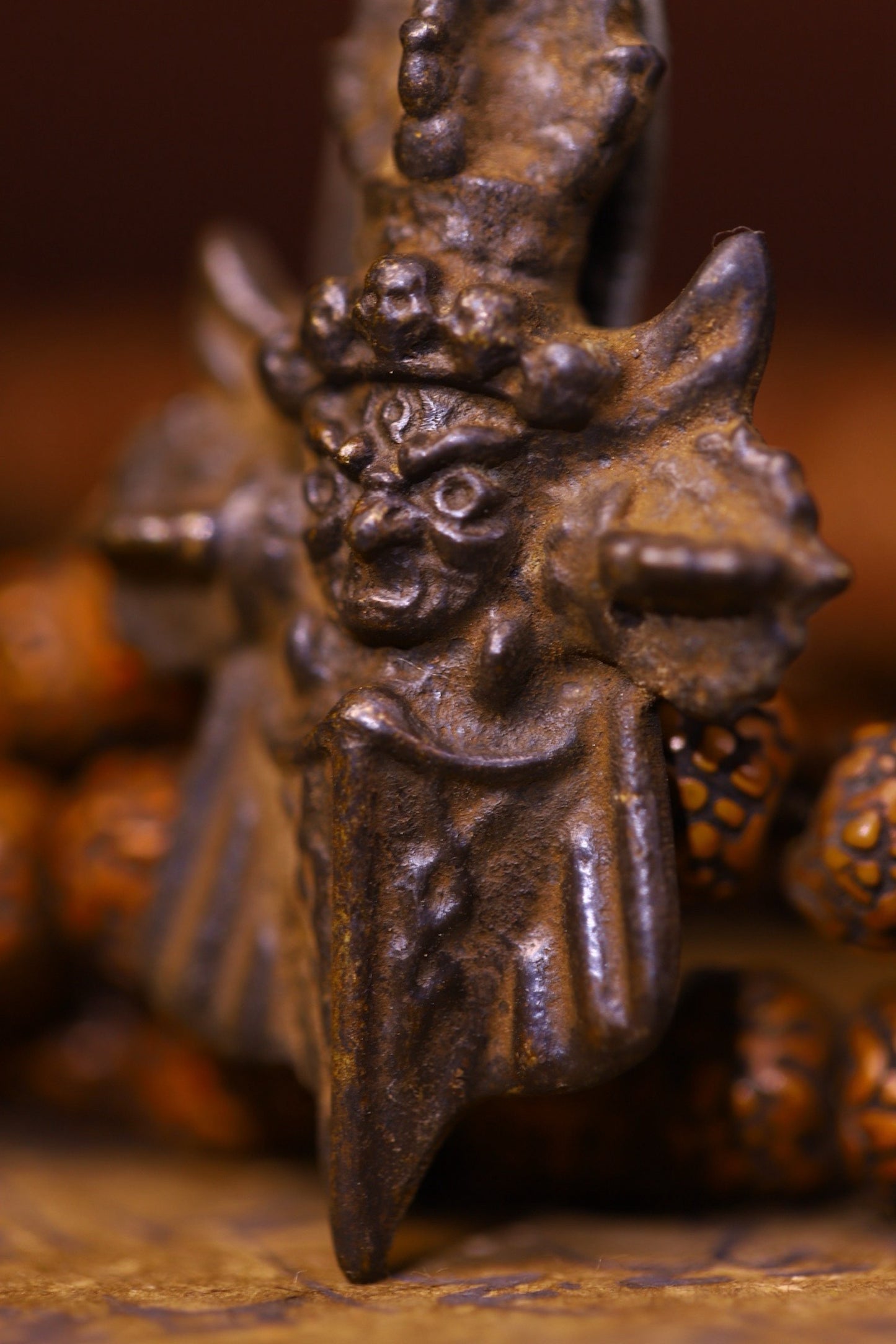 Chinese antique pure copper artifacts