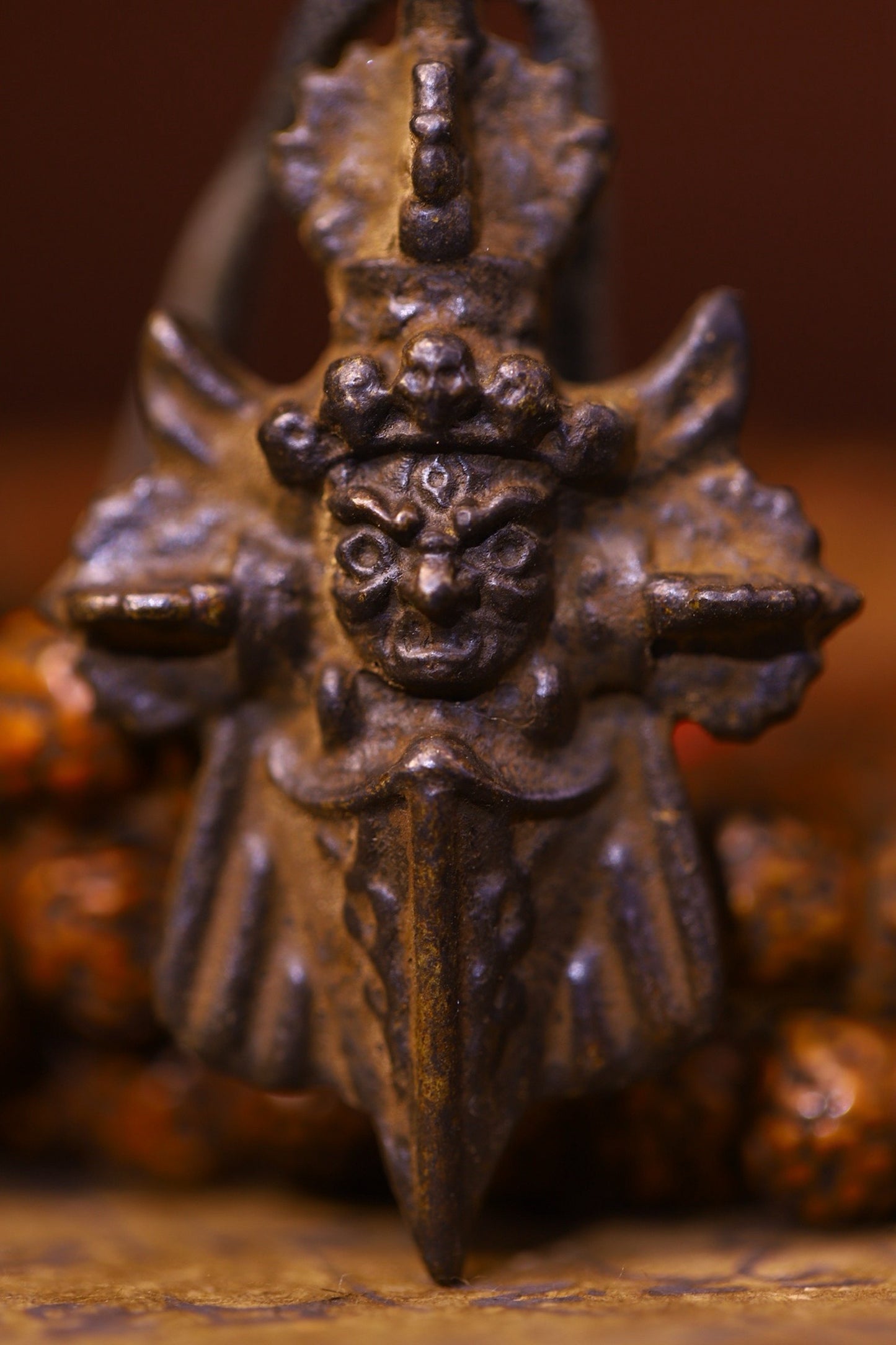 Chinese antique pure copper artifacts
