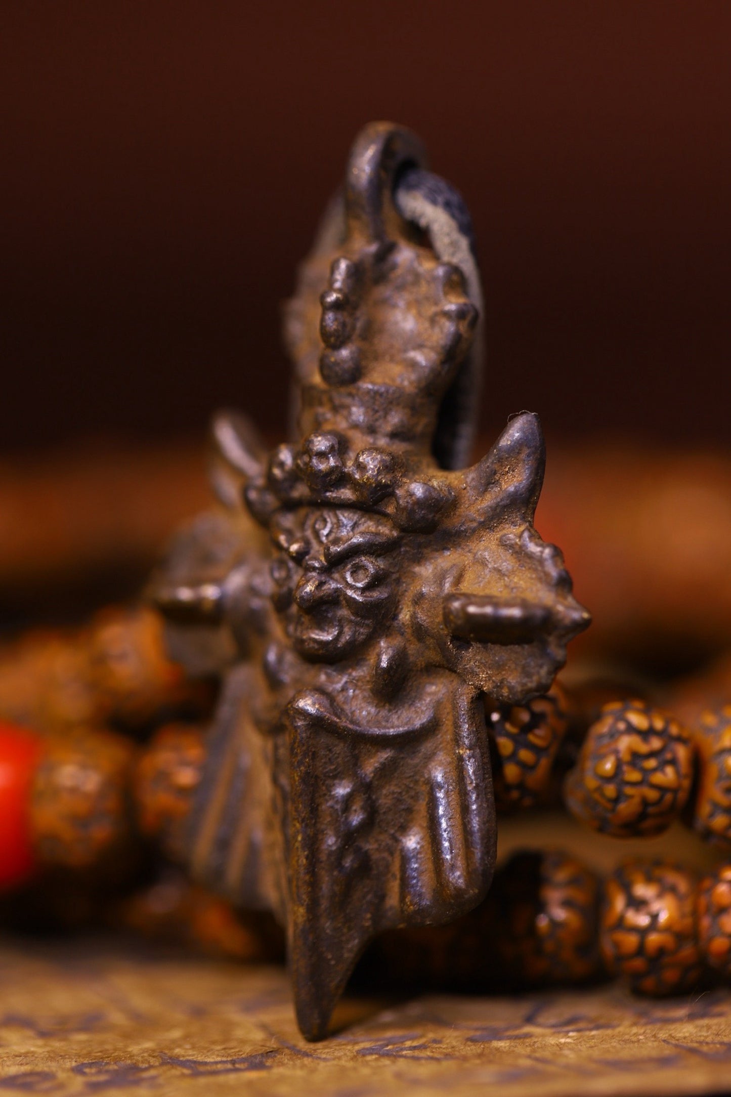 Chinese antique pure copper artifacts