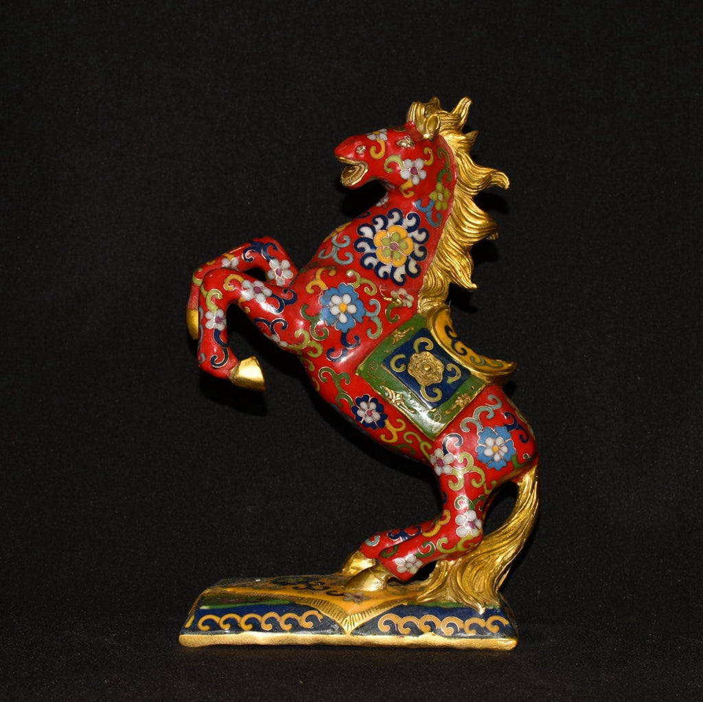 Pure copper cloisonne immediate ornament