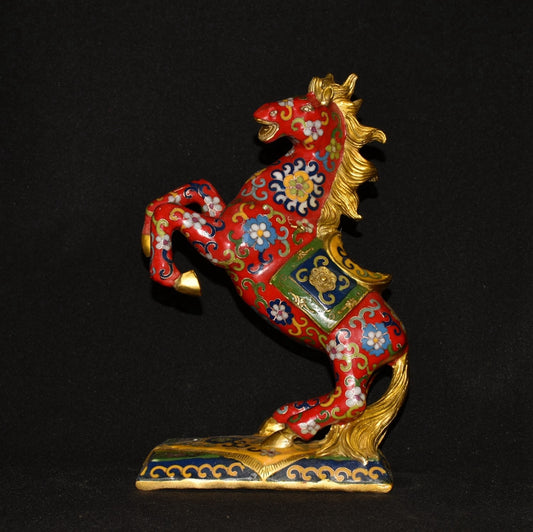 Pure copper cloisonne immediate ornament