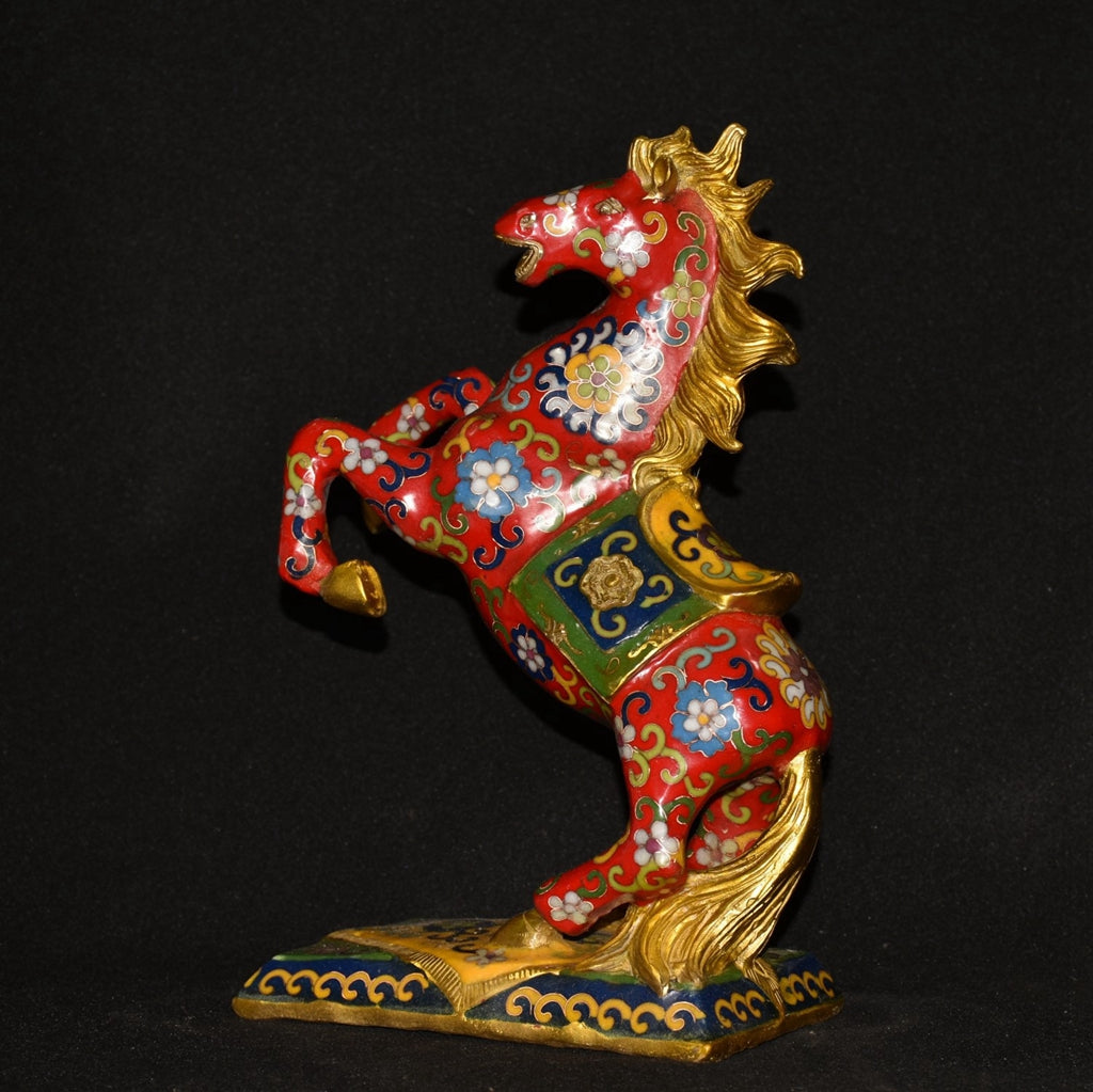 Pure copper cloisonne immediate ornament