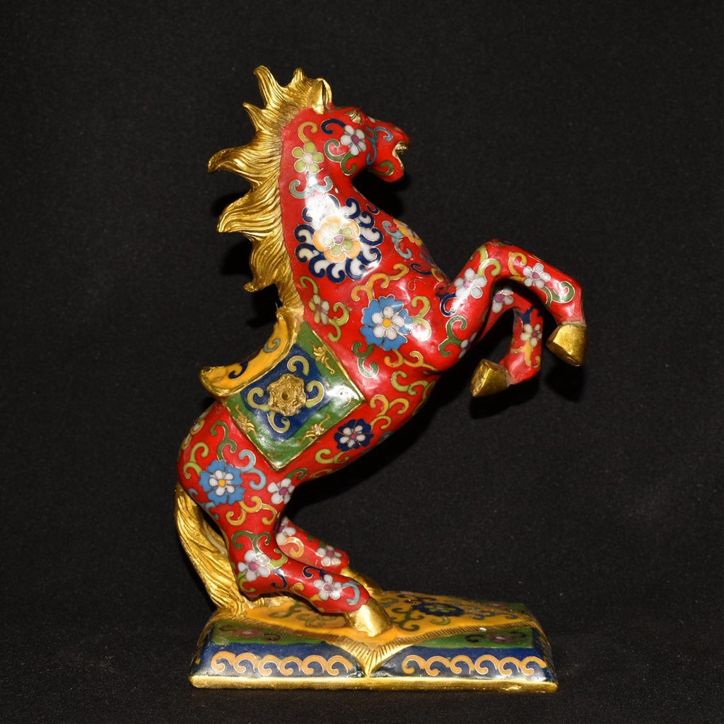 Pure copper cloisonne immediate ornament
