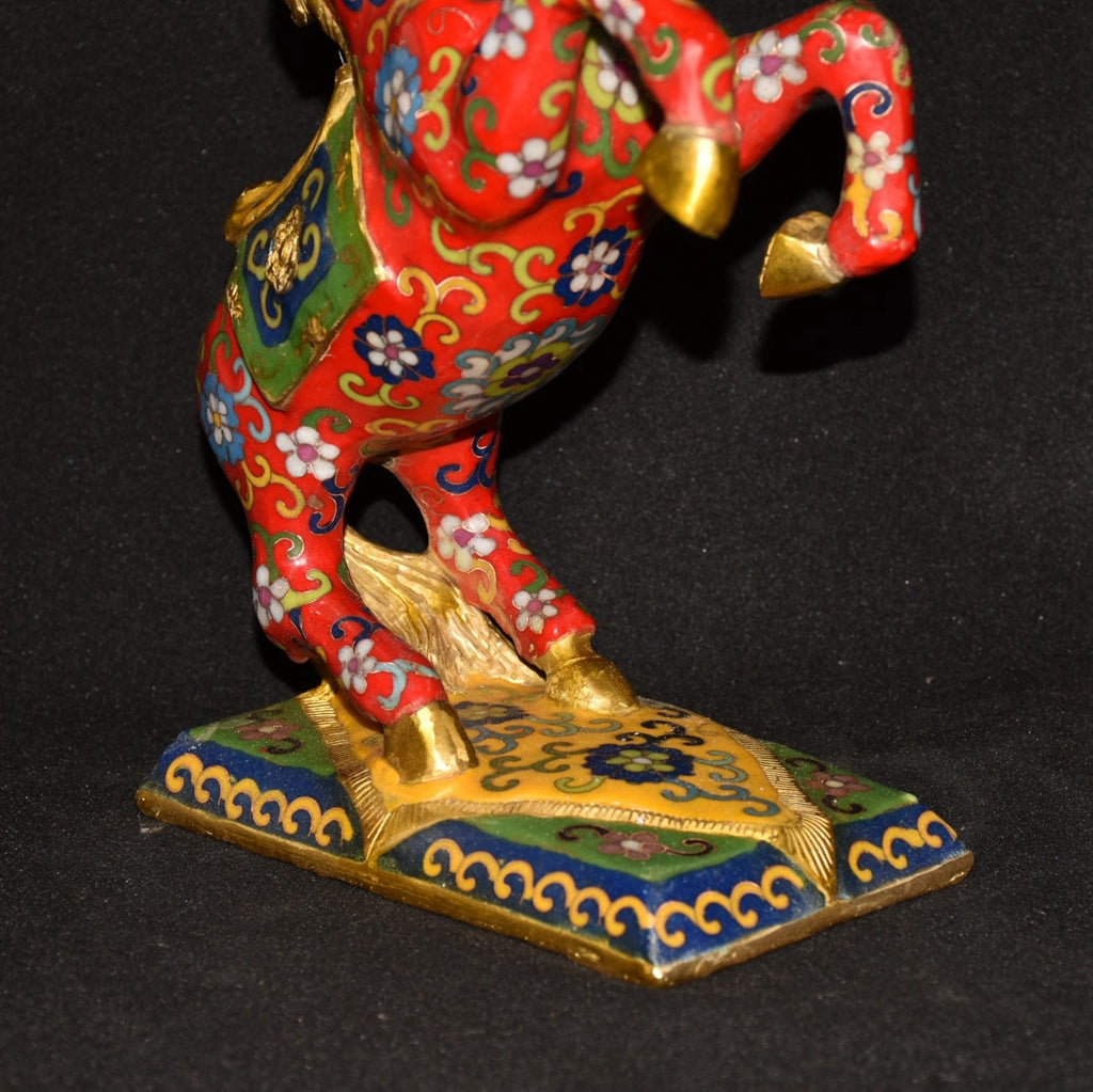 Pure copper cloisonne immediate ornament