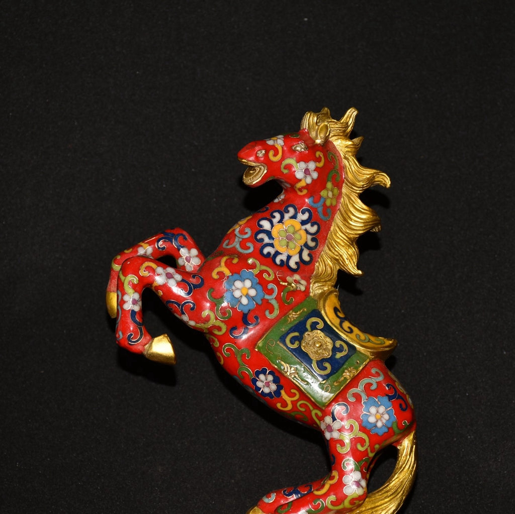 Pure copper cloisonne immediate ornament