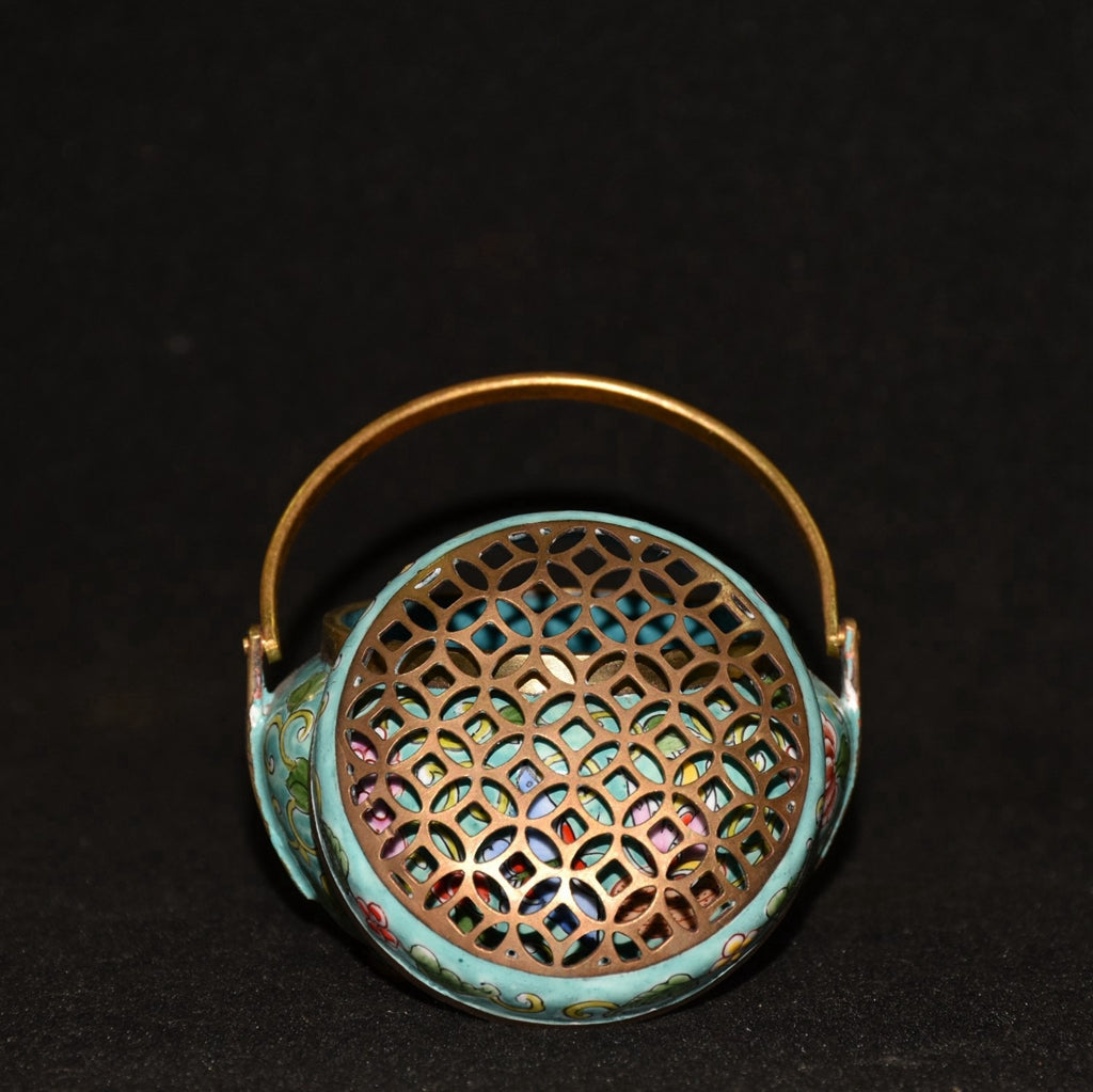 Purple copper furnace ornaments